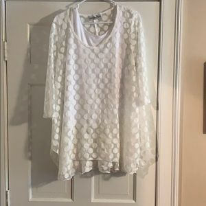 Two piece 2X summer top